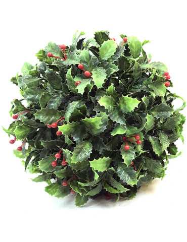 BOLA ACEBO EXTERIOR NAVIDAD