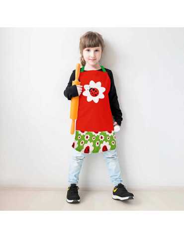 DELANTAL LADYBUG INFANTIL