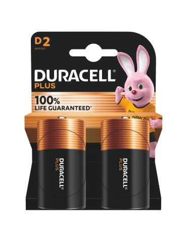PILA ALCALINA PLUS D LR20 K2 BLISTER 2