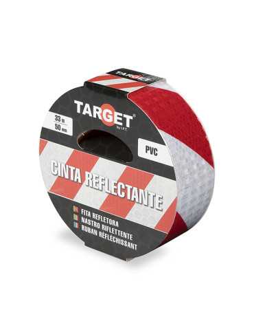 CINTA ADHS. REFLECT. ROJ/BLAN