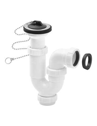 SIFON CURVO EXT T40 -D 70 MM