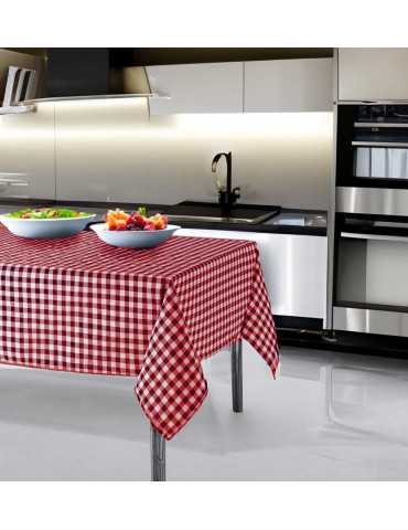 MANTEL ANTIMANCHAS SARA ROJO