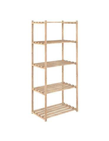 ESTANTERIA MADERA LAMAS 5/B