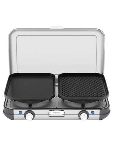 COCINA GAS 2 FUEGOS CAMPING KITCHEN 2 GRILL &GO CT