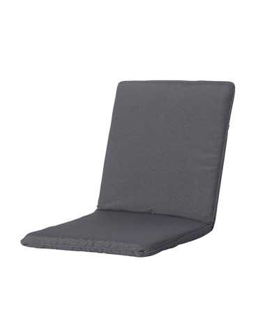 PACK- 4 COJINES SILLA RESPALDO BAJO GRIS