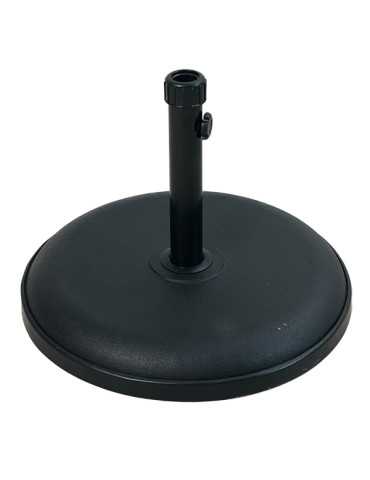 PIE PARASOL CEMENTO NEGRO