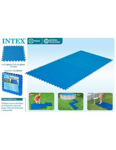 PROTECTOR SUELO 8UDS