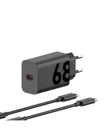 CARGADOR RED USB-C PD GAN + CABLE USB-C