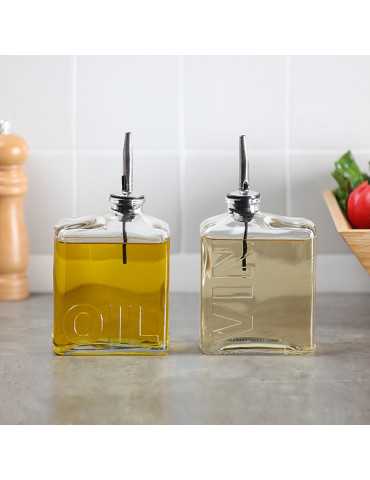 ACEITERA+VINAGRERA VIDRIO SET-2