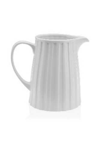 JARRA LECHE PORCELANA BLANCA