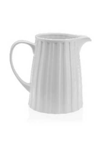 JARRA LECHE PORCELANA BLANCA