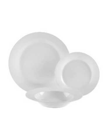 VAJILLA PORCELANA BLANCA
