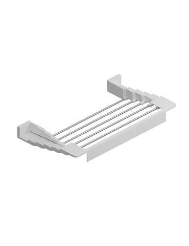 TENDEDERO TOALLERO EXTENSIBLE PARED BLANCO