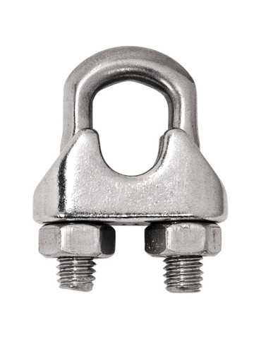 SUJETACABLE INOX DIN741