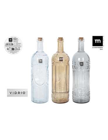 BOTELLA VIDRIO PINTADA SURTIDA
