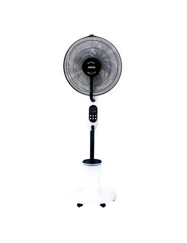 VENTILADOR PIE NEBULIZADOR 40CM CON RUEDAS Y MANDO