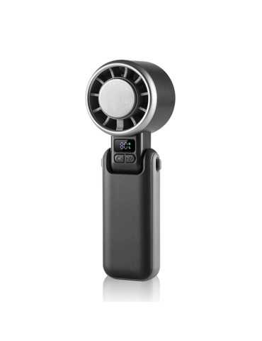 VENTILADOR MANO CON BATERIA 5V MODO HIELO NEGRO