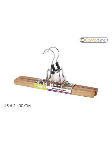 PERCHA METAL P/FALDA SNAP 2UD