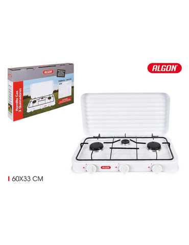COCINA 3 FUEGOS GAS C/TAPA