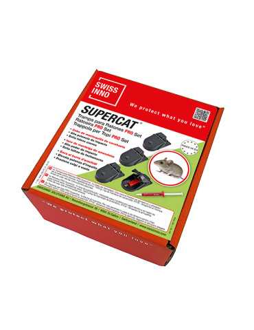 CEBO TRAMPA RATONES PRO4 UDS + 1 JERINGA DE CEBO