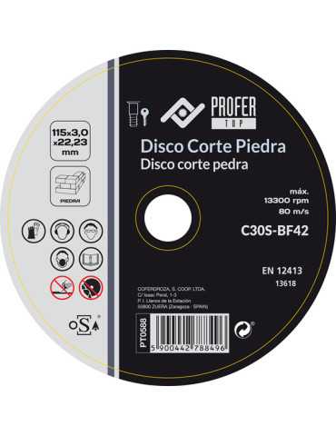 DISCO C PIEDRA PRO