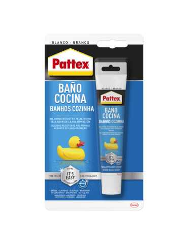SILICONA COCINA BAÑO BLANCA