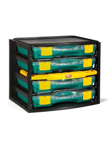 ORGANIZADOR MODULAR 4 ESTUCHES