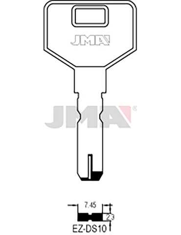 LLAVE EN BRUTO ALPACA SEGUR