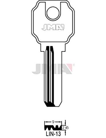 LLAVE EN BRUTO ALPACA SEGUR