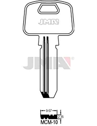 LLAVE EN BRUTO LATON SEGUR