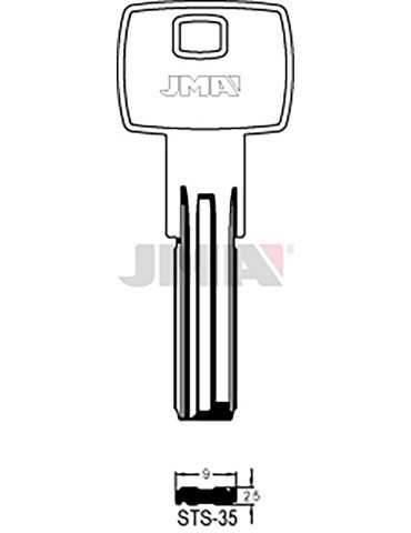 LLAVE EN BRUTO ALPACA SEGUR