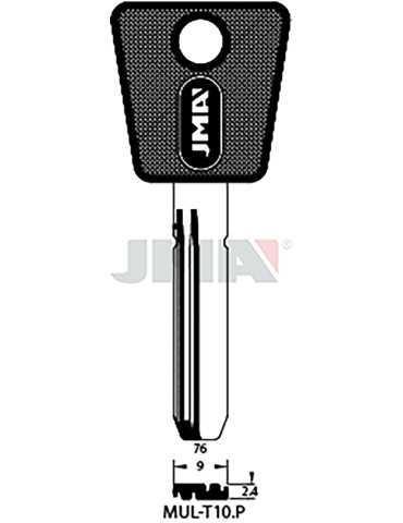 LLAVE EN BRUTO PLASTICO SEGUR