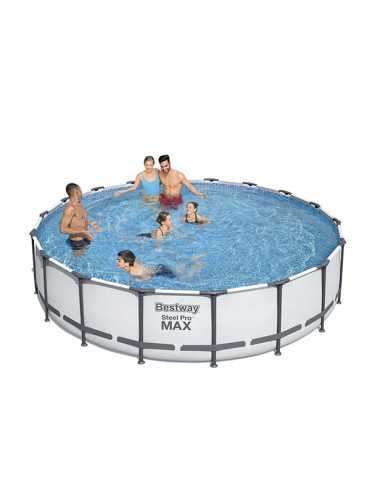 PISCINA C/DEP,COB,ESC 23062L STEEL PRO MAX