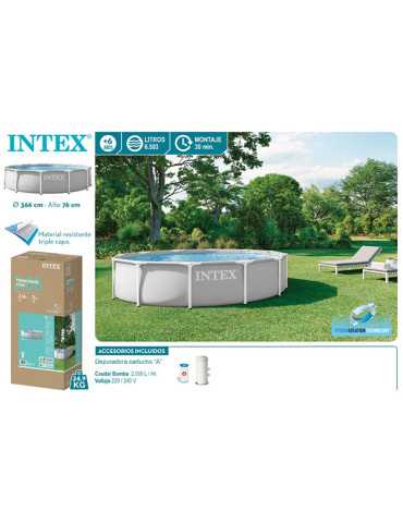 PISCINA C/DEP 6503L PRISM FRAME