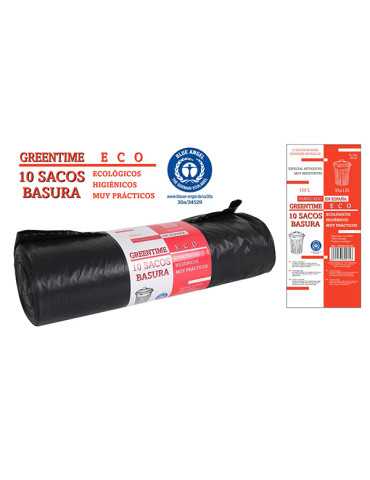 SACO BASURA 10U G180 150L.
